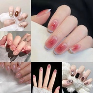 False Nails Nail Art 24pcs False Nails + Nail Art Glue 1 Set False Nails + False Nail Glue Nail Art 