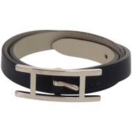 近全新愛馬仕 Be Api 雙圈 Veau Swift 海軍藍手環 0445 [二手] 愛馬仕