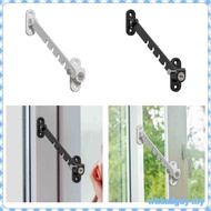 [WhbadguyMY] Window Safe Lock Easy to Install Alloy Window Limiter Adjustable for Bedroom Awning Win