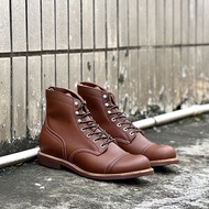 Handmade High-Top Martin Boots Leather Work Boots Casual Style Lace-Up Autumn Winter Mens Fashion Bo