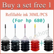 refill ink Compatible HP 680XL HP 680 Ink Cartridge HP XXL680 Black HP 680 Color HP 680 Ink 2135 / 2138 / 3635 / 3636