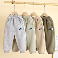 [HY] 80-140 Children's Sweatpants Children's Clothing New Style Baby Casual Trousers Boys Sports Pan
