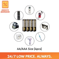 GP Supercell Heavy Duty Carbon Zinc Battery AA/AAA 1.5V Bateri AA/AAA - For Toys/TV Remote/Clocks/To
