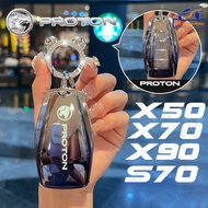 Proton TPU Car Key Cover for S70/X50/X90 Key Case Keyless Smart Entry key Proton Keychain