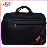 Cặp xách laptop học sinh văn phòng full đen CMS G021 shalla