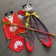 [Free Shipping] Anime Nezha: The Child of the Devil Descends Cos Admire Nezha Cosplay Clothing Ao Bi