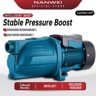 NANWEI Water Pump 1200W/1HP Jet Pump Booster Shallow well Water Pump Jetmatic Heavy Duty Electric Wa