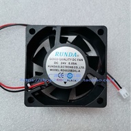 R RUNDA Brand New RD6025B24L-A DC24V Volt 0.09 A 6cm60 * 60 * 25mm Inverter Small Fan