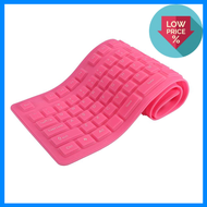 : 108 Keys USB Silicone Flexible Foldable Keyboard  Waterproof Dustproof USB Silent Keys For Laptop 