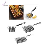 [Freneci] Taco Basket Taco Shell Fryer Fry Holder Fry Basket with Grip Handle Deep Fryer Taco Holder