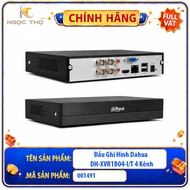 Dahua DH-XVR1B04-I/T 4 Channel Video Recorder – SMD Plus, Two-Way Talk, H.265+ – Full VAT