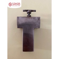 T kebab burner pole connector || Sperpart T burner kebab
