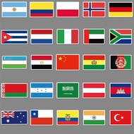 105Pcs Flags of the World Stickers Country National Flag Sticker