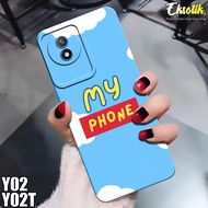 Case Vivo Y02 / Y02T - Casing Vivo Y02 / Y02T - Eksotik - Motif Lucu Aesthetic - Kesing Vivo Y02 / Y
