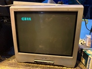 出售中古二手Sony 21吋特麗瓏C R T顯像管電視