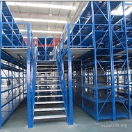 Loft Platform Shelf Heavy Assembly Warehouse Combination Shelf Factory Iron Shelf Multi-Layer Loft S