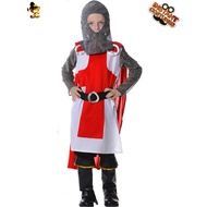 2015 Halloween Little Boy Children Crusader Stage Costume Party Clothes Role-Playing Costume 1017