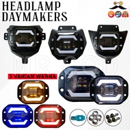 HEADLAMP KLX CRF WR WR155 DEMEKER DAY MAKER HEAD LAMP TRAIL CROSS SUPERMOTO MOTORCYCLE LAMP PNP