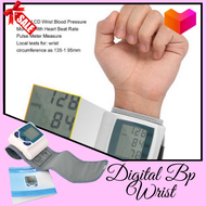Automatic Digital Smart Wrist BP Blood Pressure Monitor meter machine cuff belt bracelet blood press