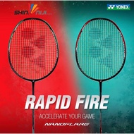 Yonex Badminton Racket racquet Nanoflare 800 LT Black Ic Nanoflare 700 Red/ Blue Green (Free BG66 Brilliant, Over Grip )