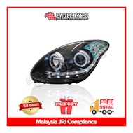 PERODUA MYVI 2005-2010 PROJECTOR LED ANGLE EYES HEADLAMP