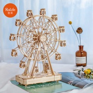 Rolife Creative Wooden 3D Puzzle | DIY Desktop Decoration Model Kit for Kids JF1H