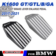 K1600GT Rear Foot Brakes Pedals Levers Step Plate Extension For BMW K1600GTL K1600B K1600 GTL K1600 GT Motorcycle Access