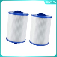 [AsiyyMY] 2Pcs SPA Hot Tub Filter Easy Maintenance Cartridge Element for Pww50 6CH-940