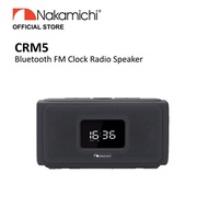 Nakamichi CRM5 Bluetooth FM Clock Radio Speaker