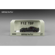 Little Toys 1: Ferrari F12 TDF Black solid limited edition 499pcs RARE