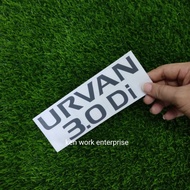 sticker nissan urvan 3.0di