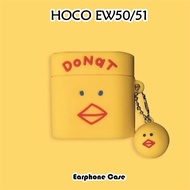 【Ready】For HOCO EW50/51 Case Earphone Case Anime Cartoon Styling Soft Silicone Casing