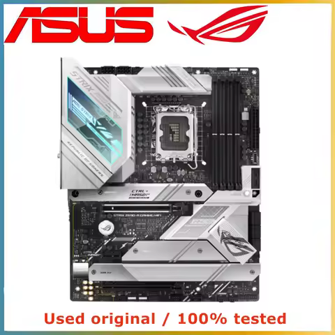 For ASUS ROG STRIX Z690-A GAMING WIFI Motherboard Intel DDR5 LGA1200 Socket Supports 13th CPU Gaming