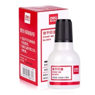 40ml Tinta Stempel Permanen | Nobu Ink | Tinta Isi Ulang Stempel | Ink Stempel | Tinta Nobu Permanen