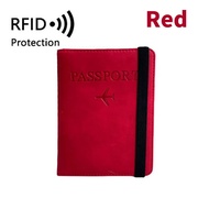 TRAVELCUL FID Passport Holder Pu Leather SIM Card ID Bag Holster Pasport Cover Travel Wallet Card Co