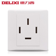 Delixi Three-Phase Four-Wire Socket Central Air Conditioning Four-Hole Socket 16A 25A High Power Swi