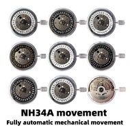 QX Watch Accessories Brand New NH34A Four-Hand GMT Movement Fully Automatic Machinery NH34 Movement