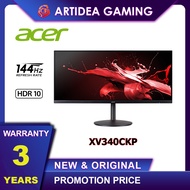 ACER XV340CKP / XV340CK P 34" QHD IPS 144HZ 1MS 1MS HDR10 AMD FREESYNC GAMING MONITOR