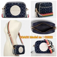 Coach Dempsey Camera Bag in Signature Jacquard with Patch ( No : C2822 )