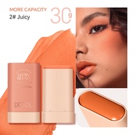 Derol Makeup Buttery Blusher Stick Blush Stick Multi-Stick Eyes Lips Cheek 30g