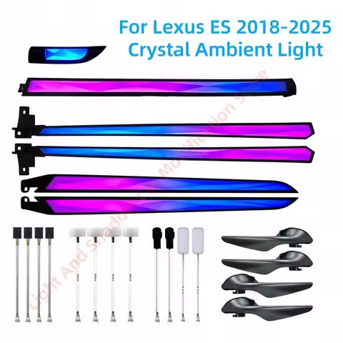 For Lexus ES 2018-2025 crystal Atmosphere Lamp RHD automotive interior lighting upgrade Car accessor