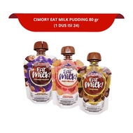 [1 BOX CONTAINS 24] CIMORY EAT MILK PUDDING CHOCOLATE HAZELNUT MARIE BISCUITS 80g