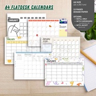 A4 Flat desk Calendar 2026 13pages Planner 2026 Giveaways Souvenirs