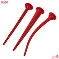 MAIAL Structural Adhesive Nozzle, Red 300mm/11.8in Caulking Nozzle, Lengthening Curved Caulking Nozz