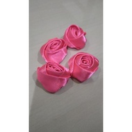 SATIN RIBBON 3D ROSES