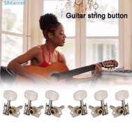 DARNELL Acoustic Guitar Tuner Pegs For Acoustic Guitar For Electric Guitar String Axis Tuning Knob Upper Winding Mechanism Chrome Part Guitar Parts Guitar String Button