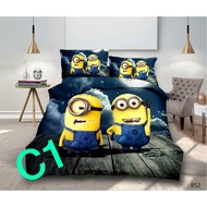 cadar kartun saiz queen 7in1