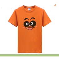 Horse New Year red clothes  Anime【Anpanman】 graphic 100%cotton O-neck T-Shirt for men