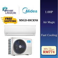 【FREE SHIPPING】Midea R32 Xtreme Dura Air Conditioner (1.0HP) MSGD-09CRN8
