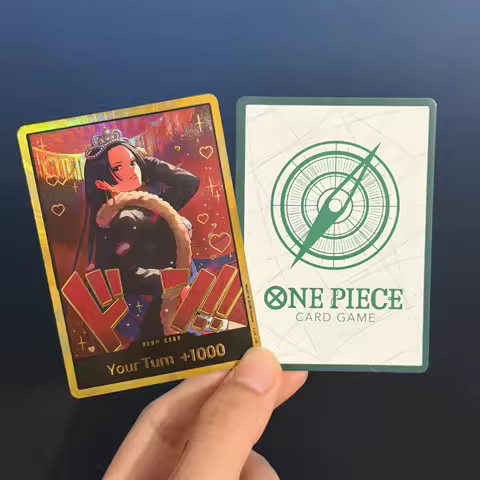 Diy ONE PIECE English DON!! CARD ROBIN Uta Flash Card Alt Art Collection Anime Game Card